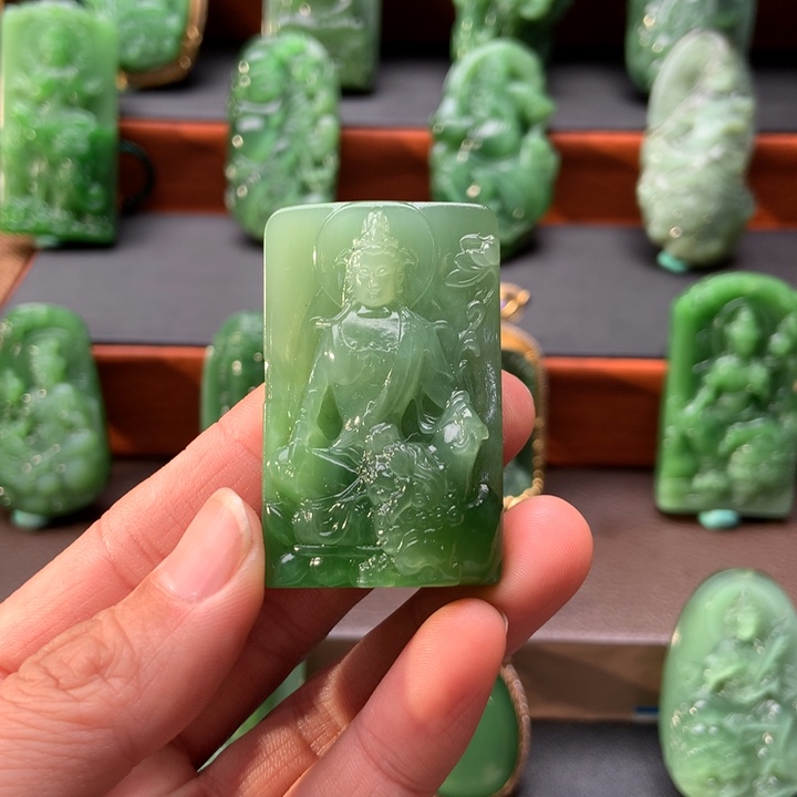 和田玉挂件未镶嵌