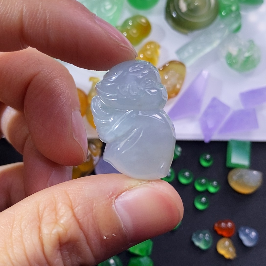 未镶嵌定制翡翠翡翠仙子