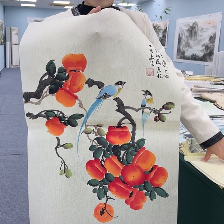 国画纯手绘国画作品批发！