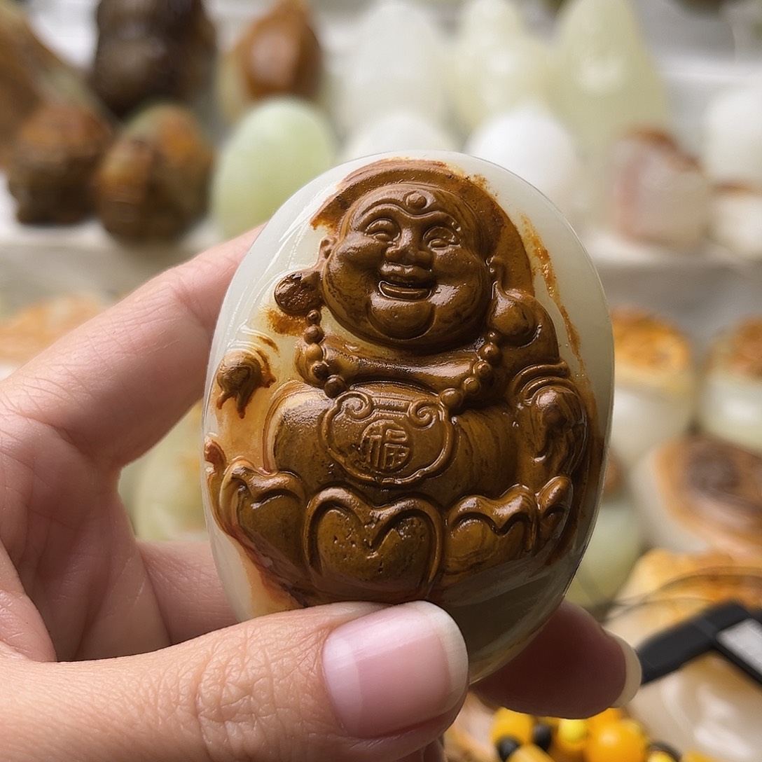 石材古青石不退换佛微瑕