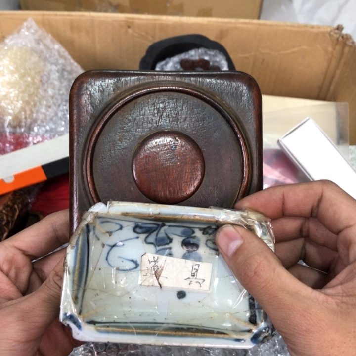 陶瓷孤品单件车里拍