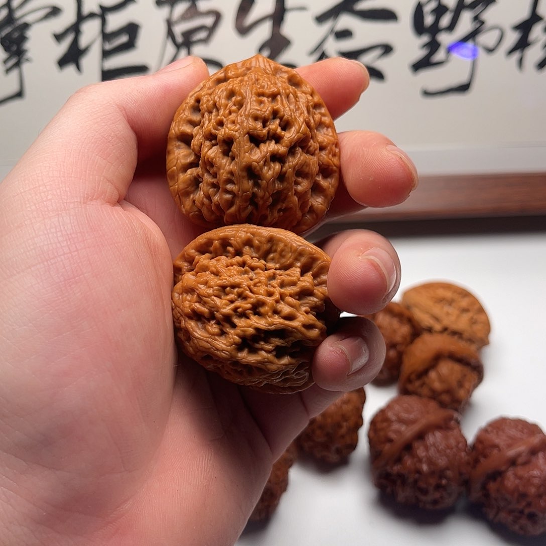 文玩核桃把件一***锅金公子