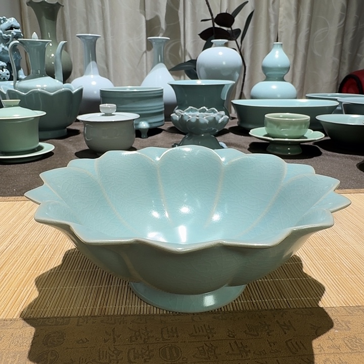 其他陶全手工，莲花碗