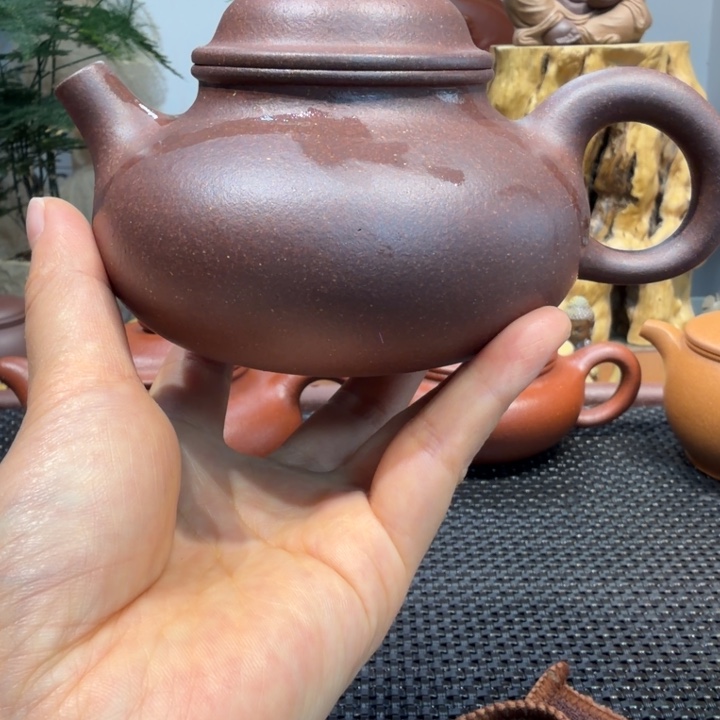 紫砂茶壶底槽清容天260cc福利