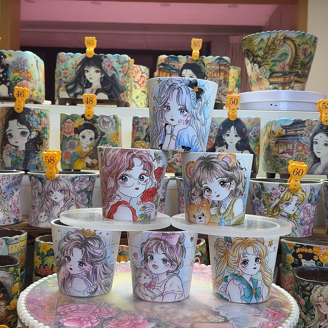 薄雾的精工萌娃盆