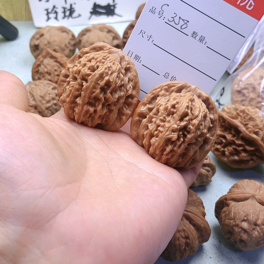 把件桃核358号平谷楼子43尺