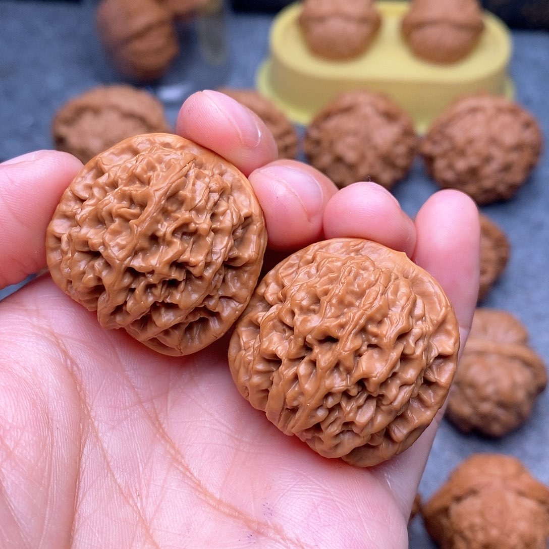 文玩核桃把件秦闷32.8尺