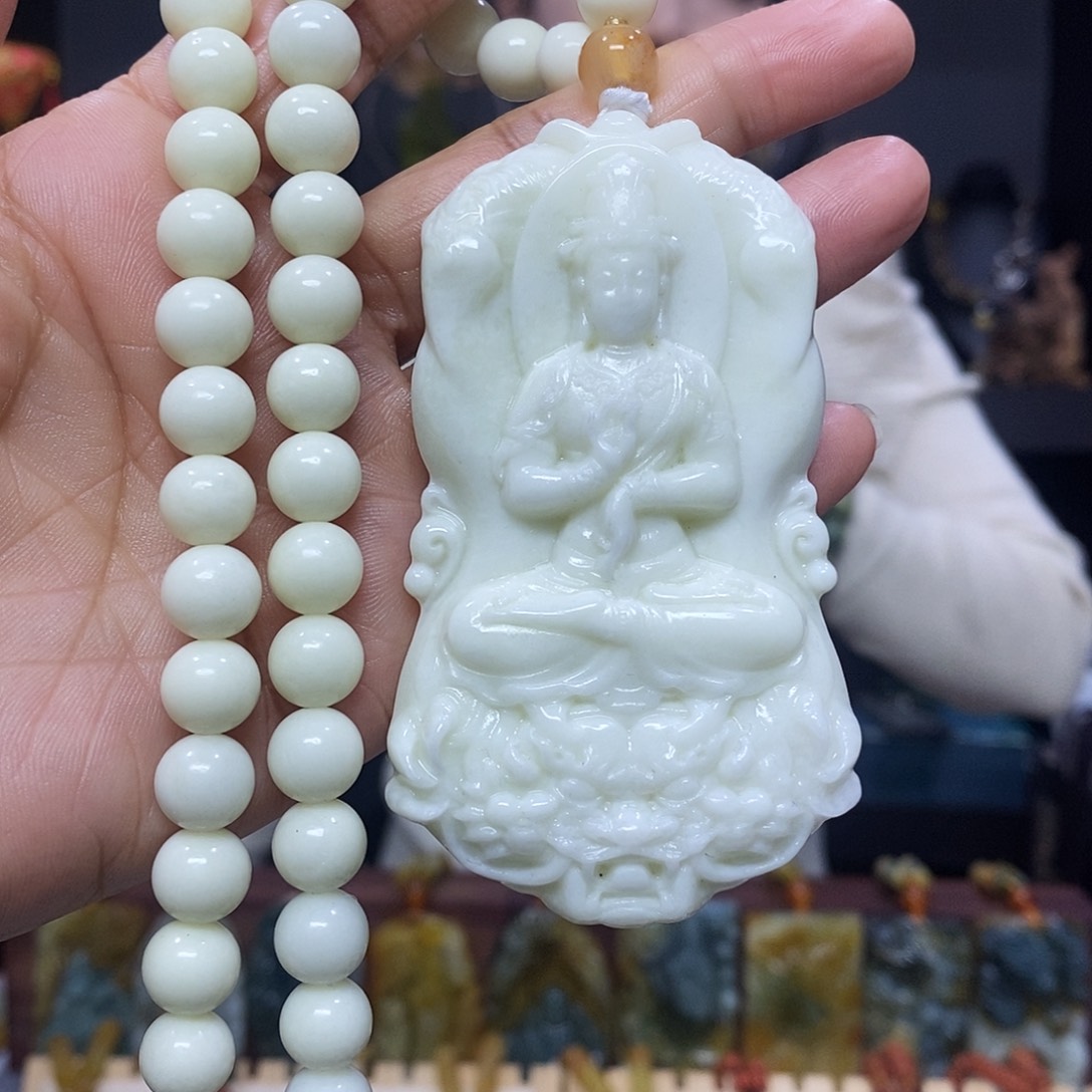 未镶嵌岫玉挂件挂件