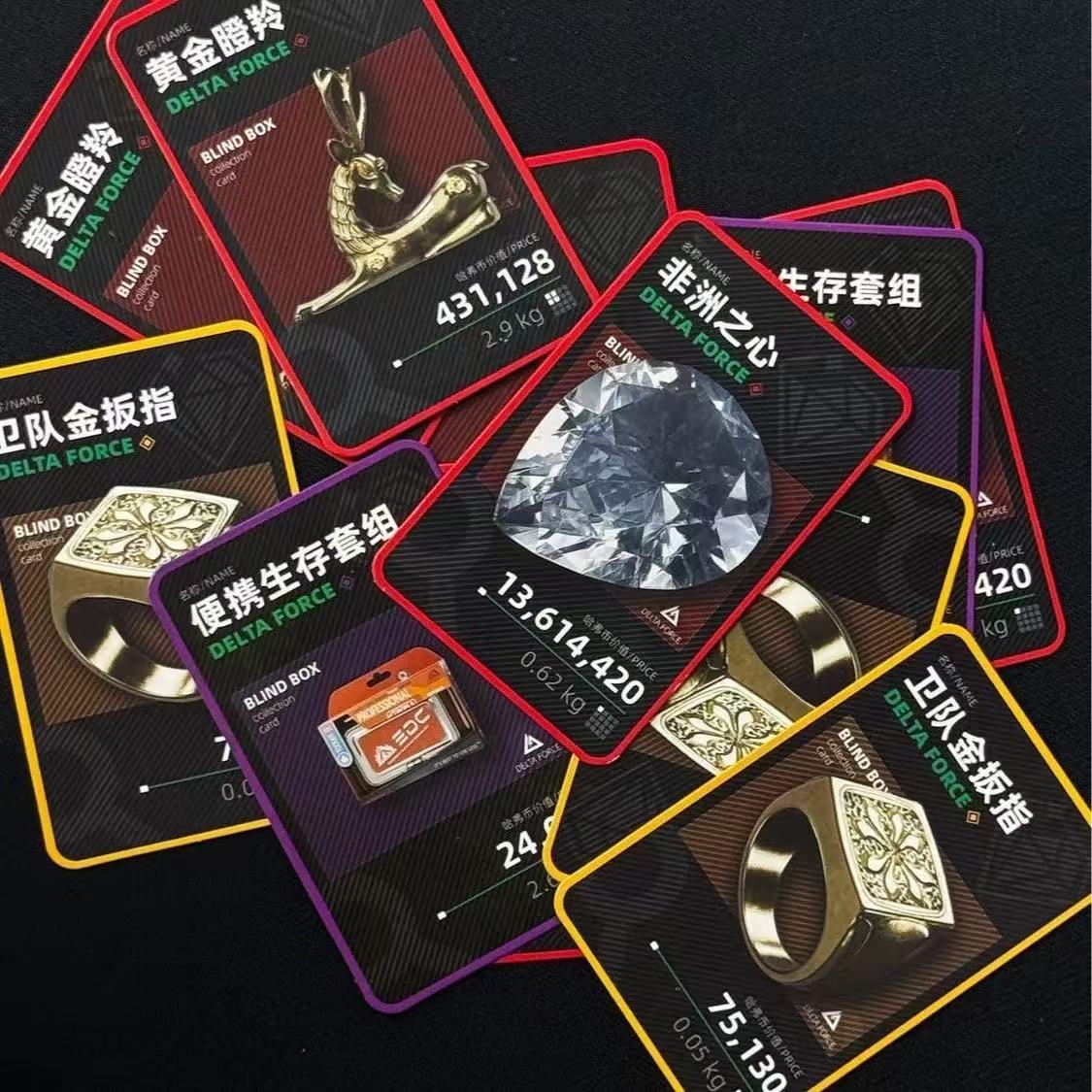 （晴空）三角洲收藏卡拍1拆3 (保底300W)