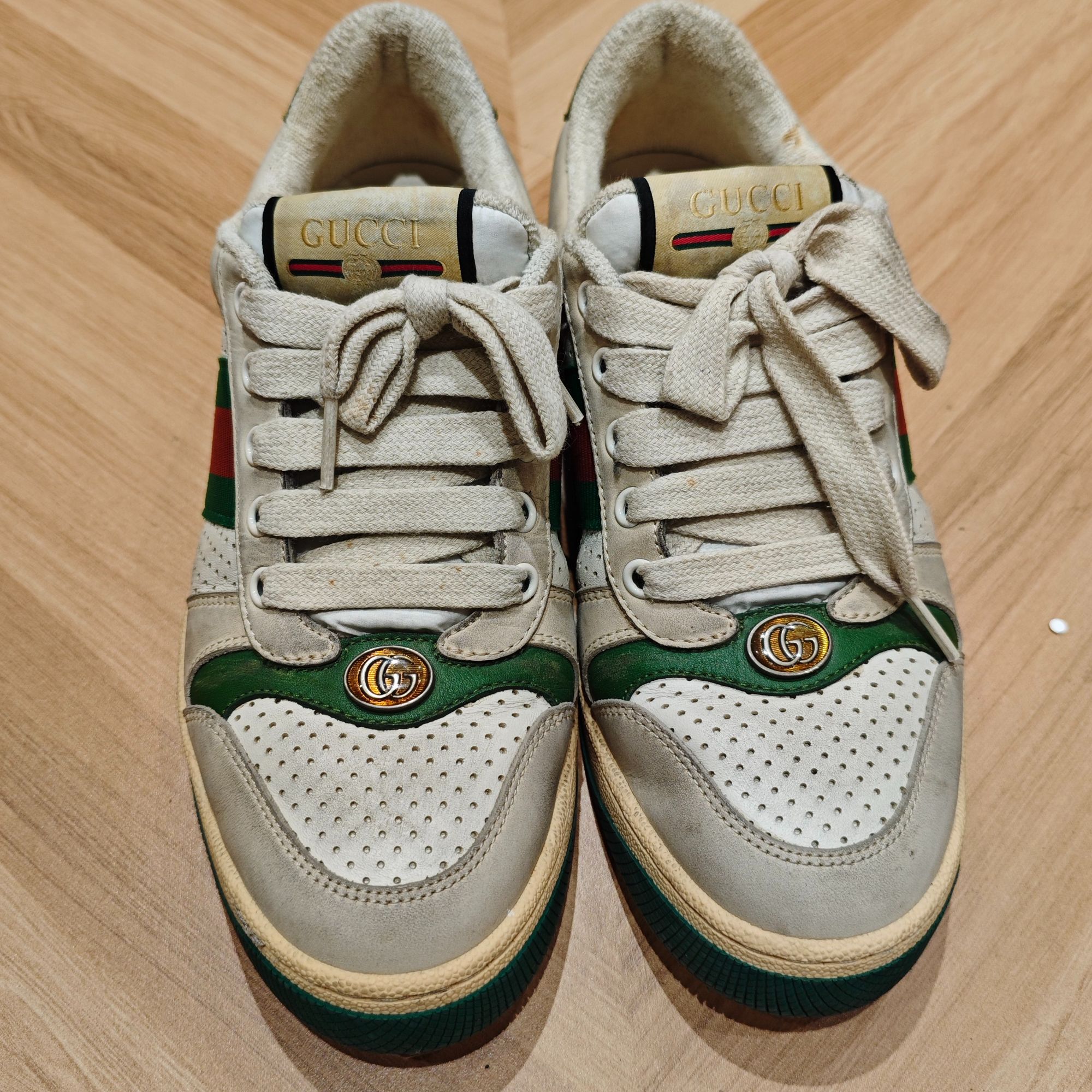 95新 GUCCI/古驰 脏脏鞋7码/250812ZSX7Q05