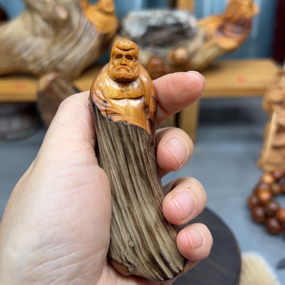 *****柏木崖柏木摆件手把件，