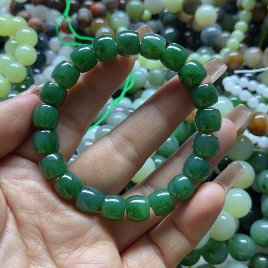 和田玉手链未镶嵌