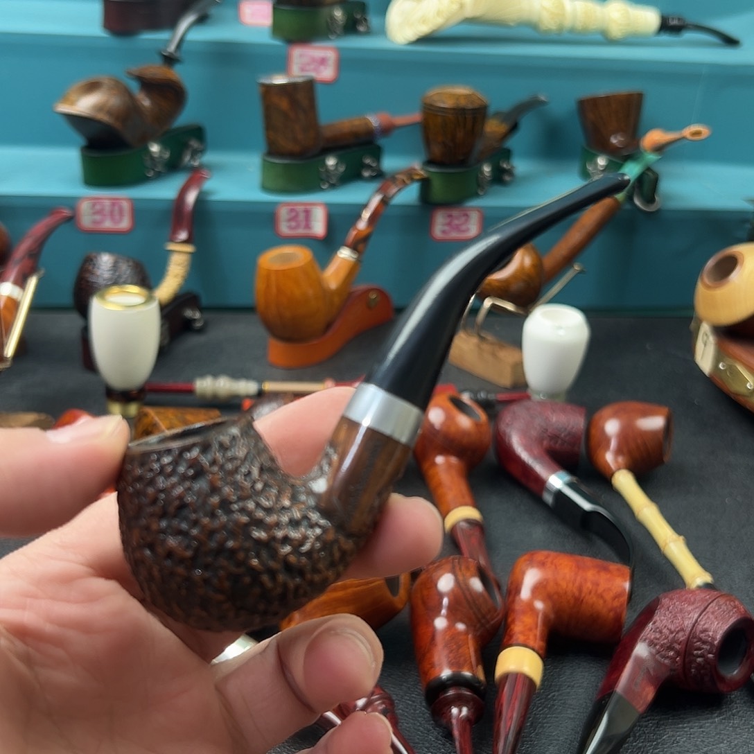 用***1意大利石楠木烟斗