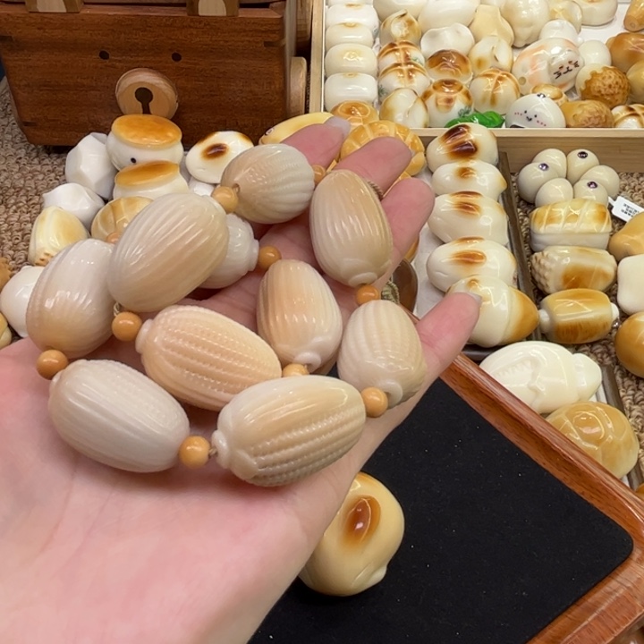 菩提根/象牙果把件12.26.44象牙果糖心玉米