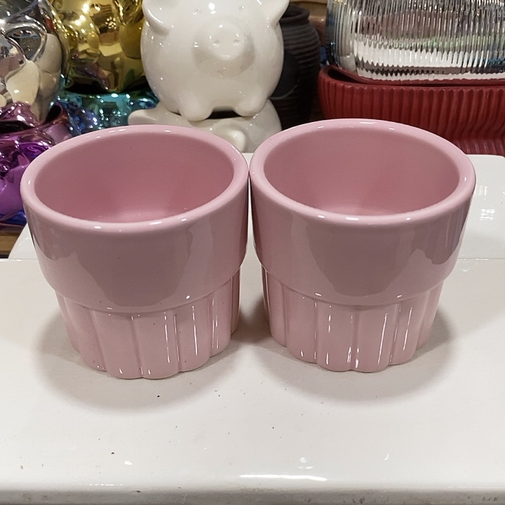 摆件陶盆有孔 微瑕介意勿拍