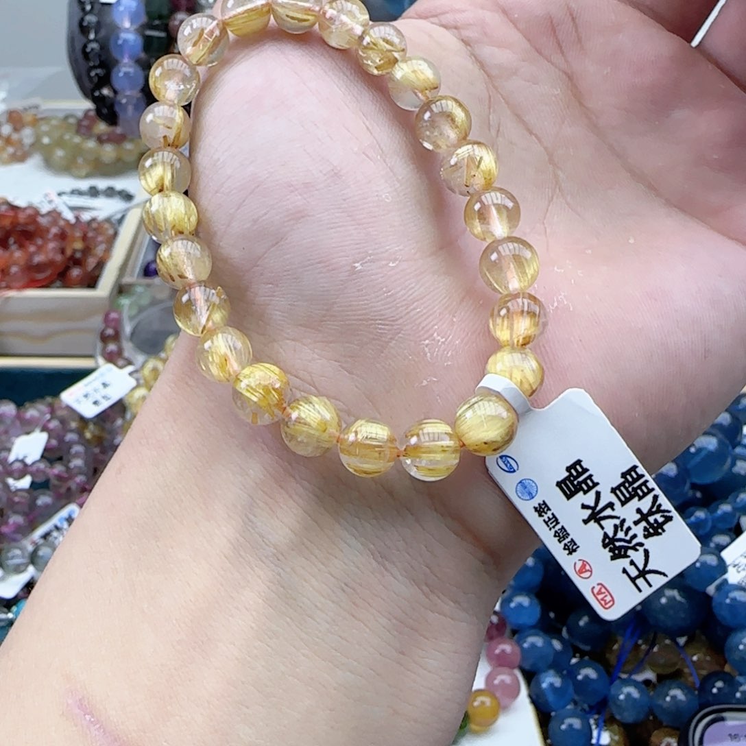 水晶手链未镶嵌手串