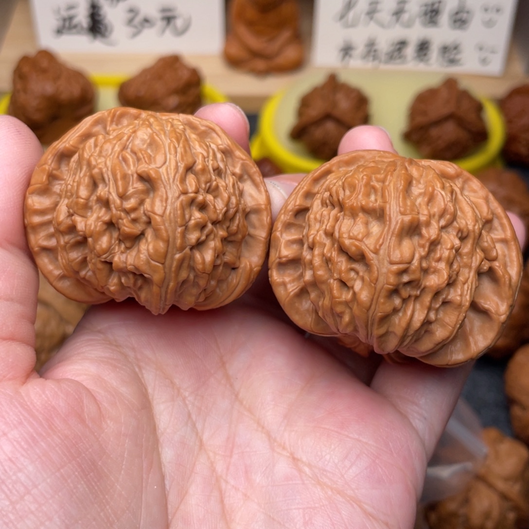 文玩核桃把件狮子44