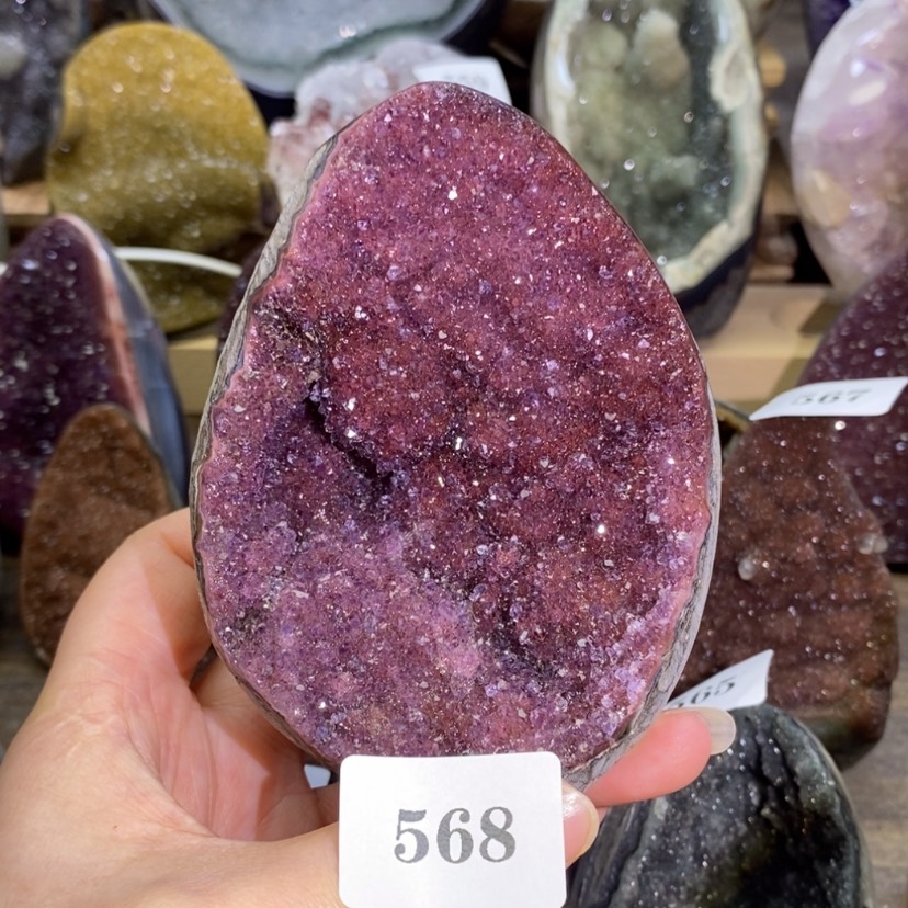 【闪购商品】未镶嵌大型摆件（非配饰）紫晶