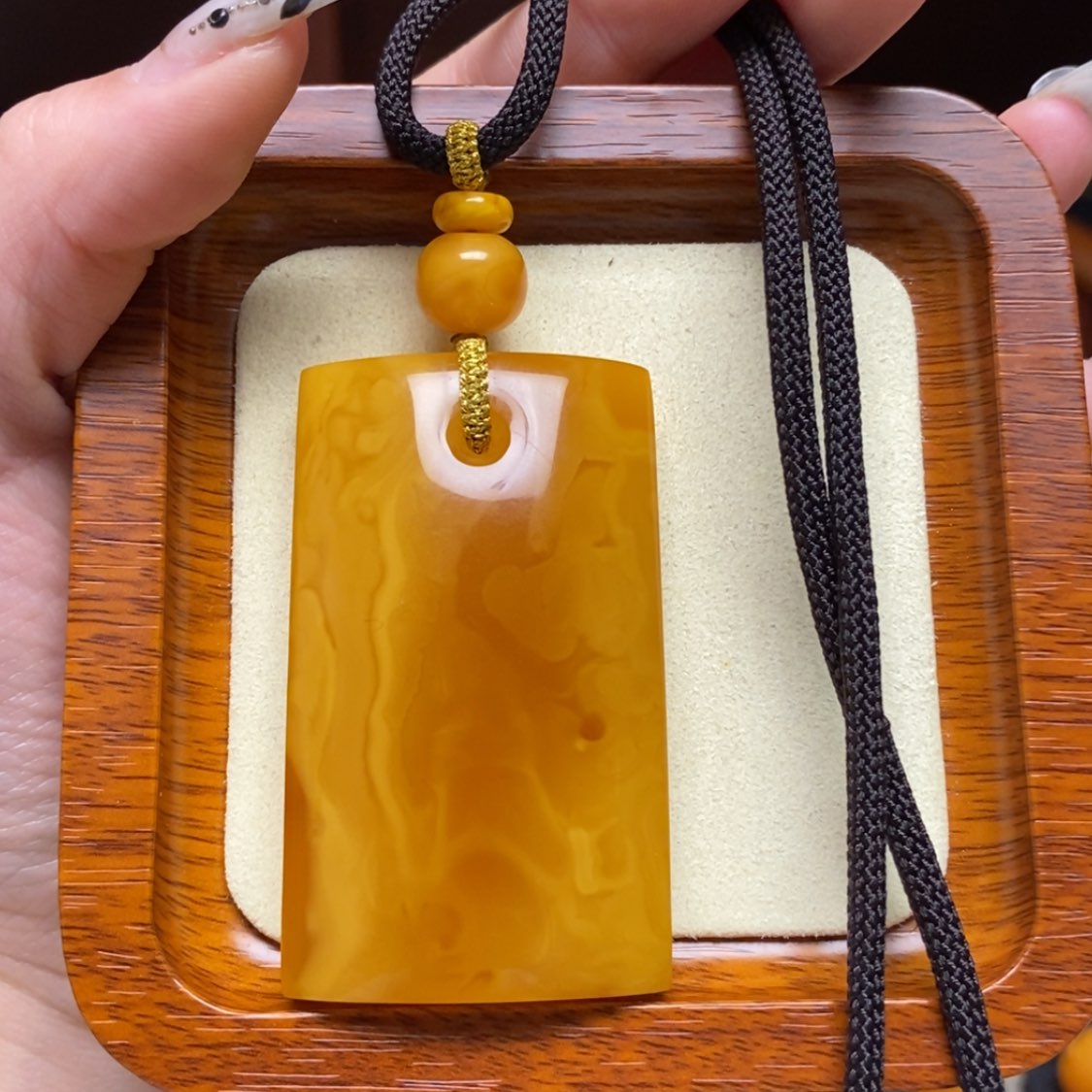 【闪购商品】蜜蜡颈饰未镶嵌项链