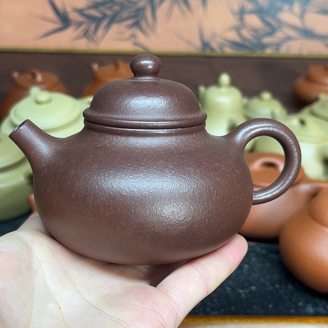 紫泥茶壶容天200cc
