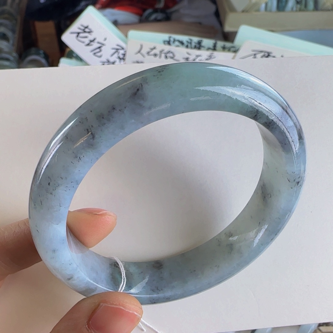 翡翠手镯未镶嵌用****2老坑