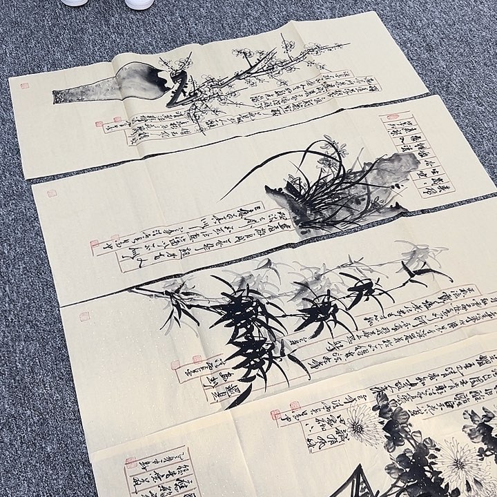 国画国画作品纯手绘