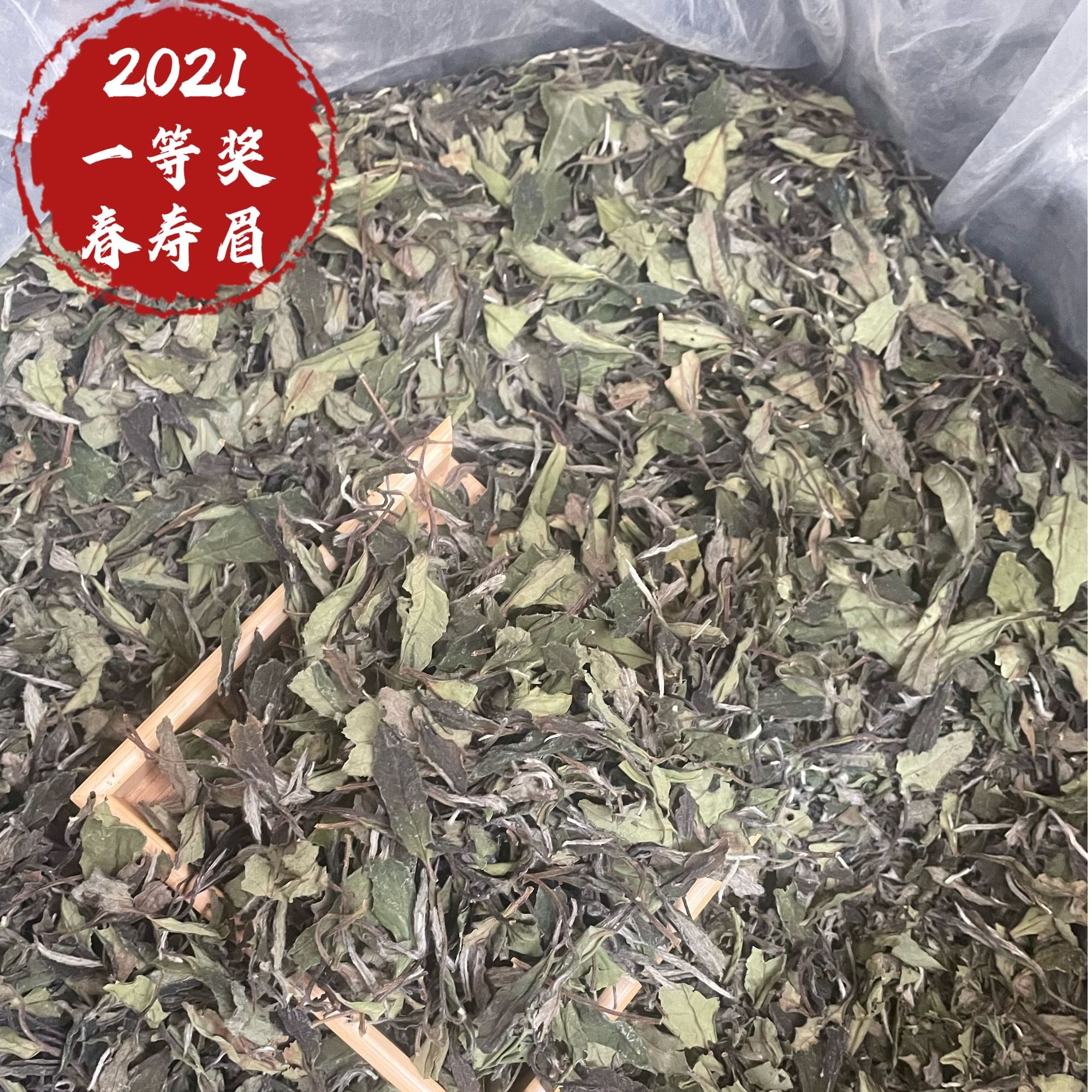 2021年炭焙一等奖春寿眉福鼎白茶