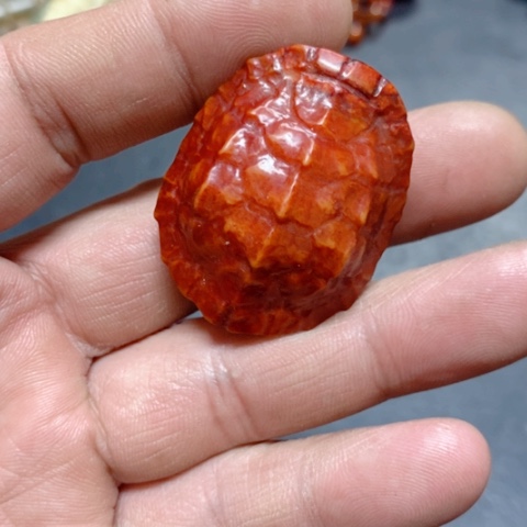 紫金钵盂菩提吊坠