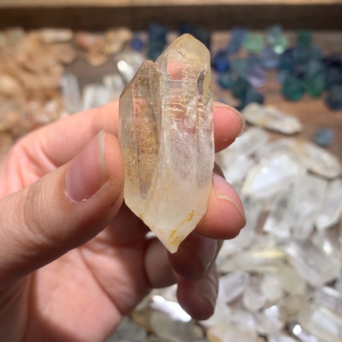 水晶喜马拉雅未镶嵌安*