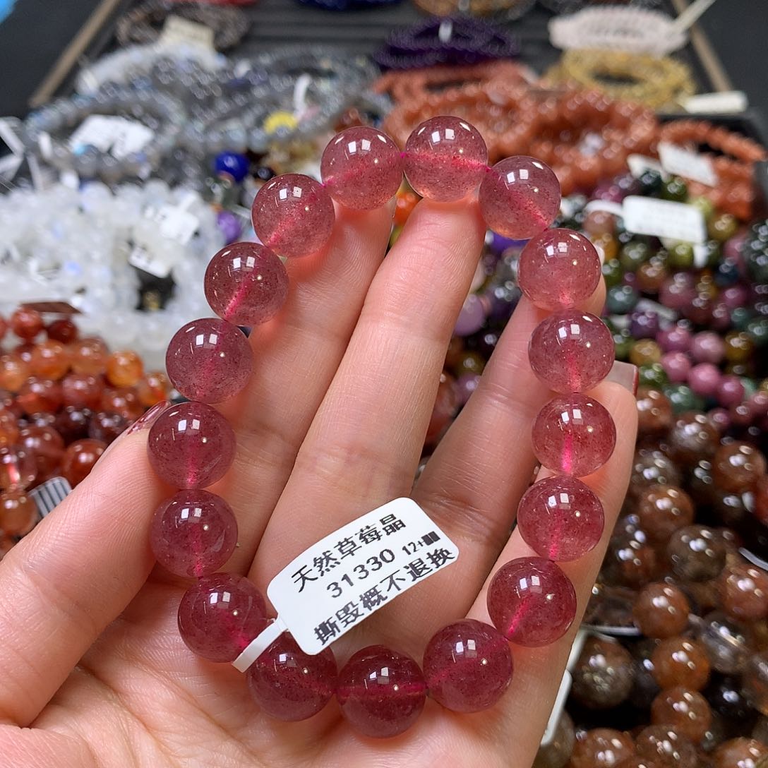 水晶手链未镶嵌，