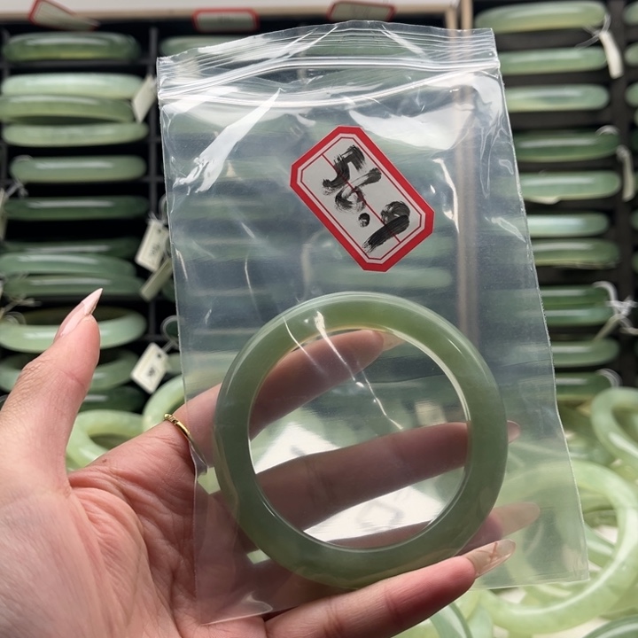 蛇纹石玉合金手镯