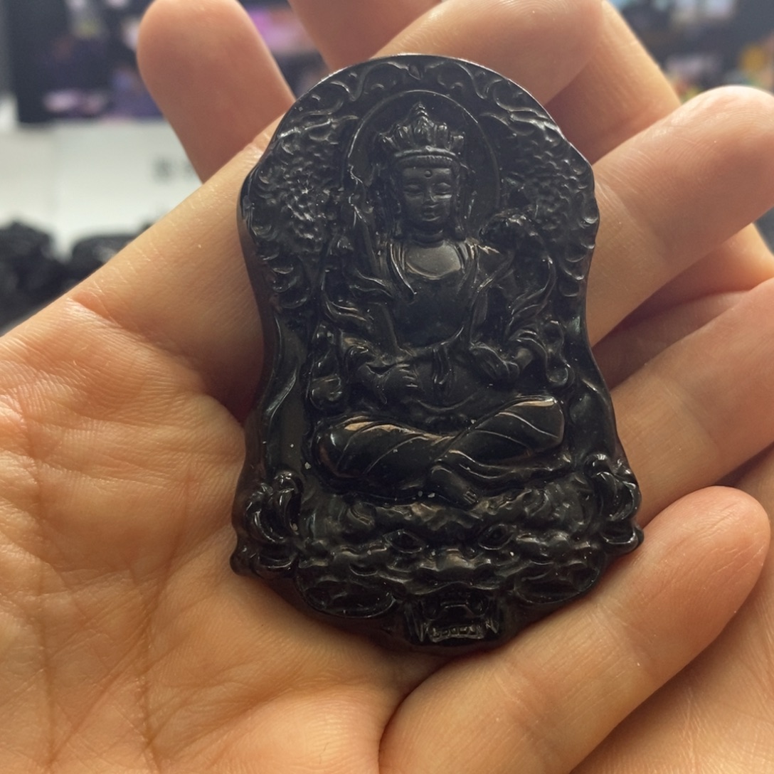 自***终翡翠未镶嵌吊坠(不含链)虚空