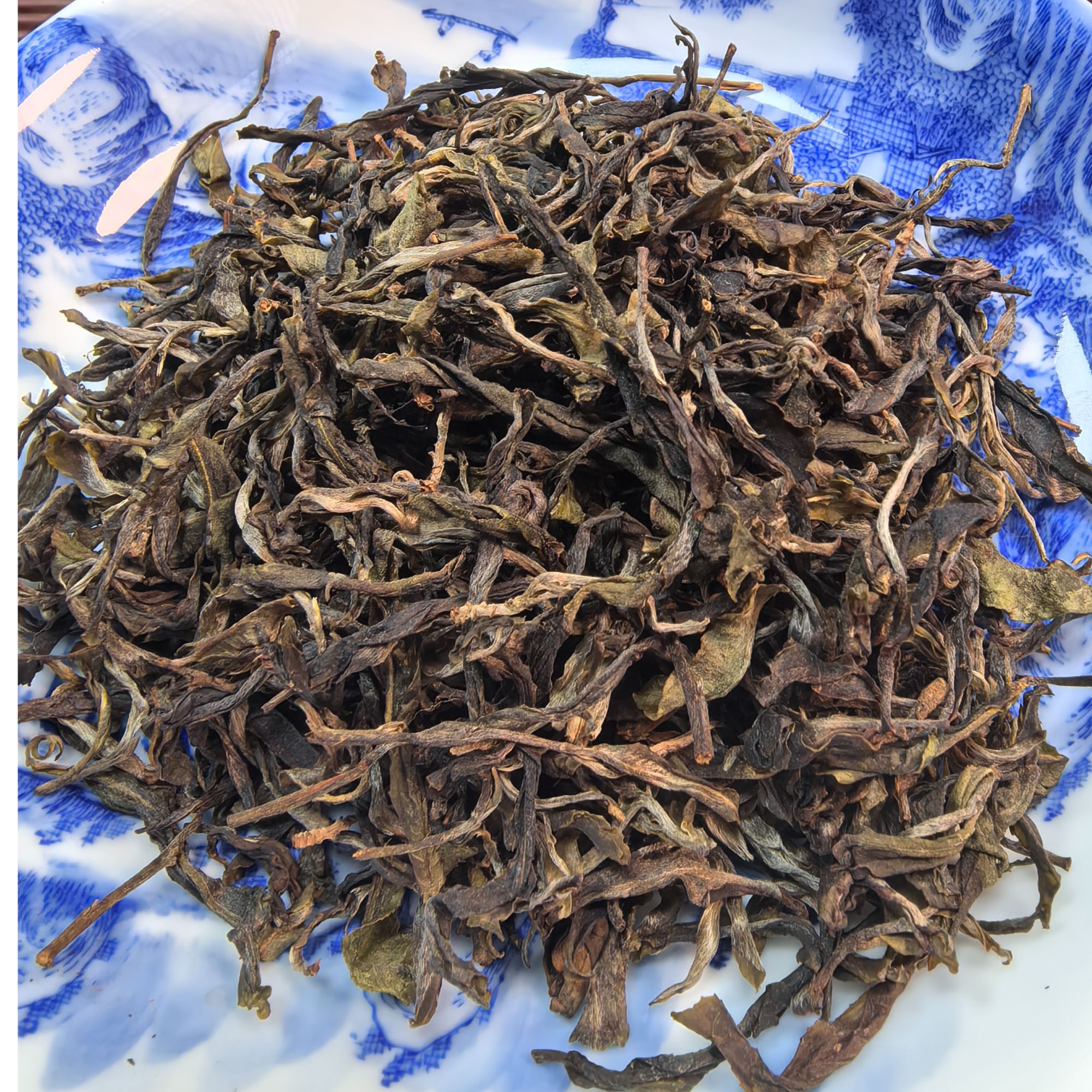 DP12-27   2024年（倚邦猫耳朵）普洱茶生茶散茶100克