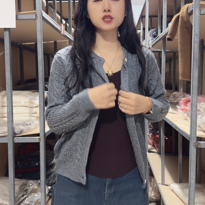 雪山红莲高端羊绒2539灰xl