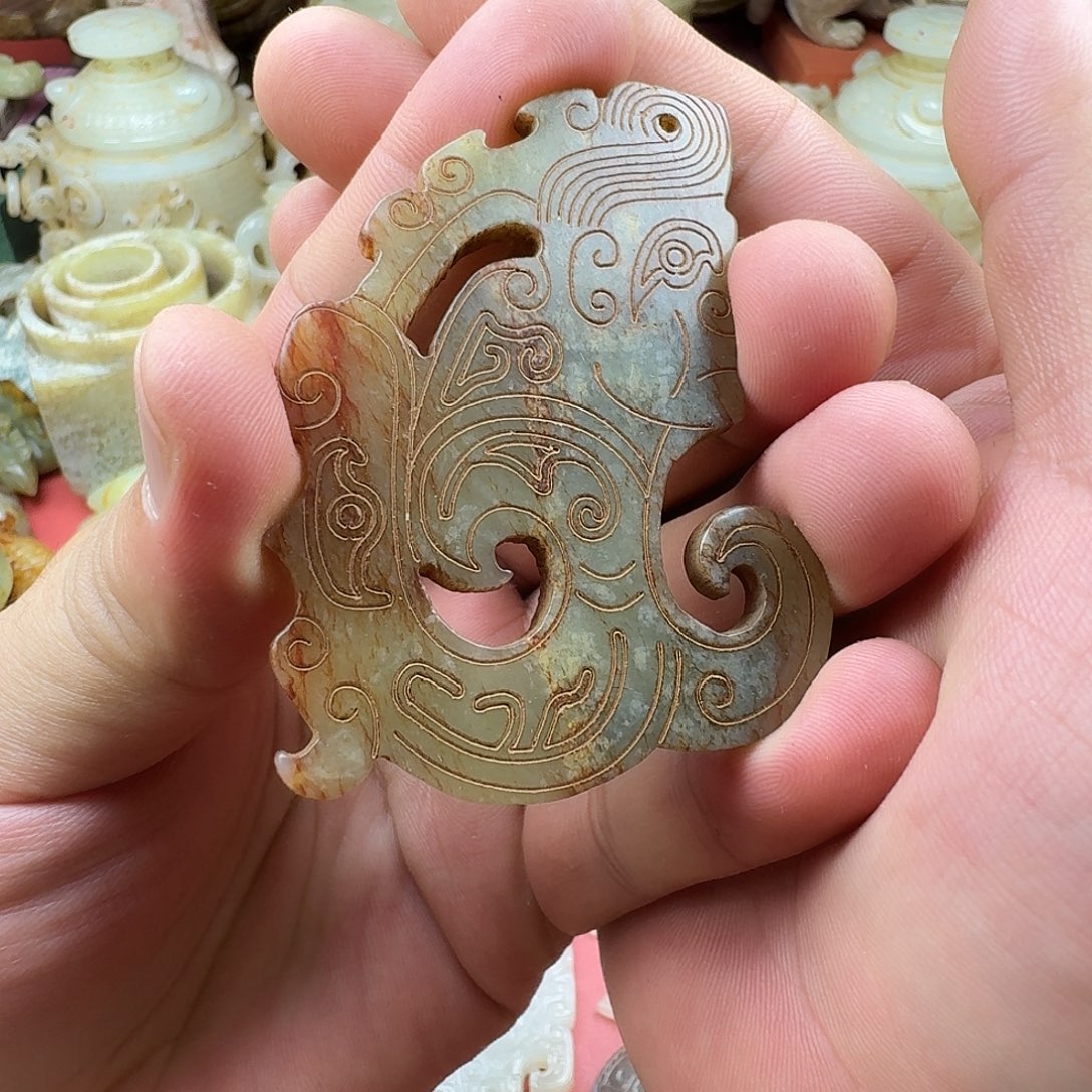 和田玉（糖玉）未镶嵌挂件