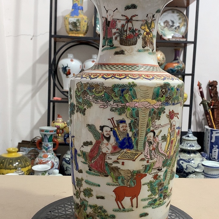 摆件陶博古架陶瓷摆件