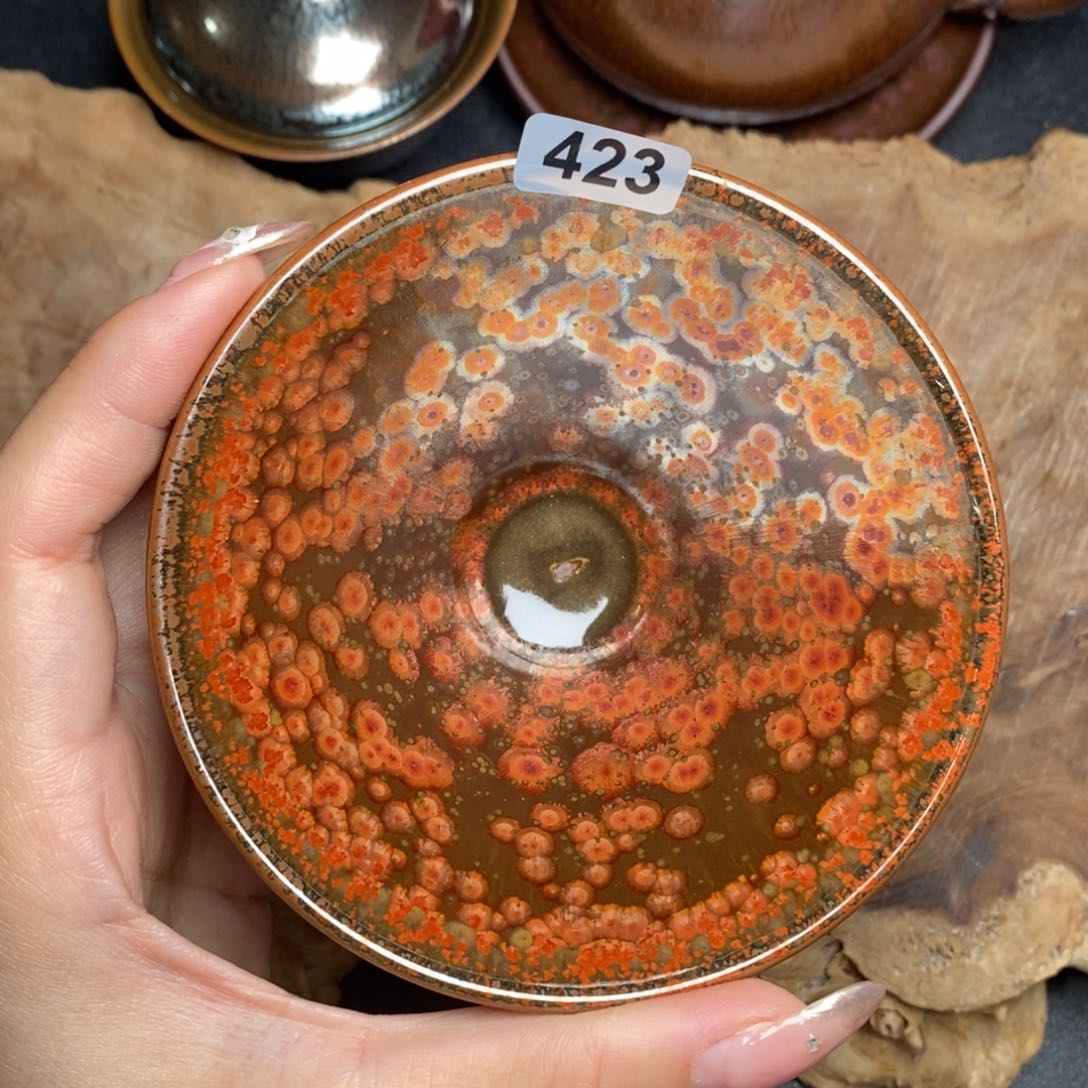 茶盏建窑建盏主人杯423