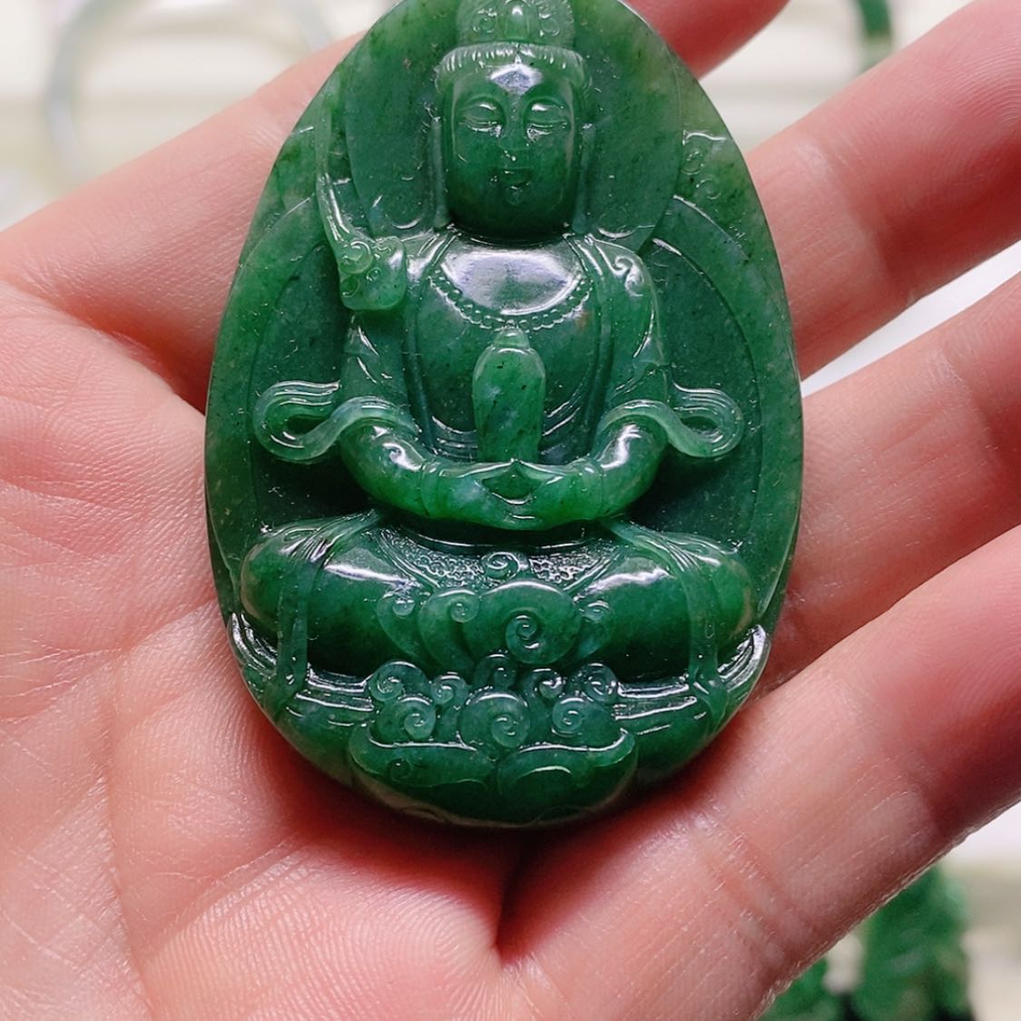 【闪购商品】独山玉挂件未镶嵌浩*