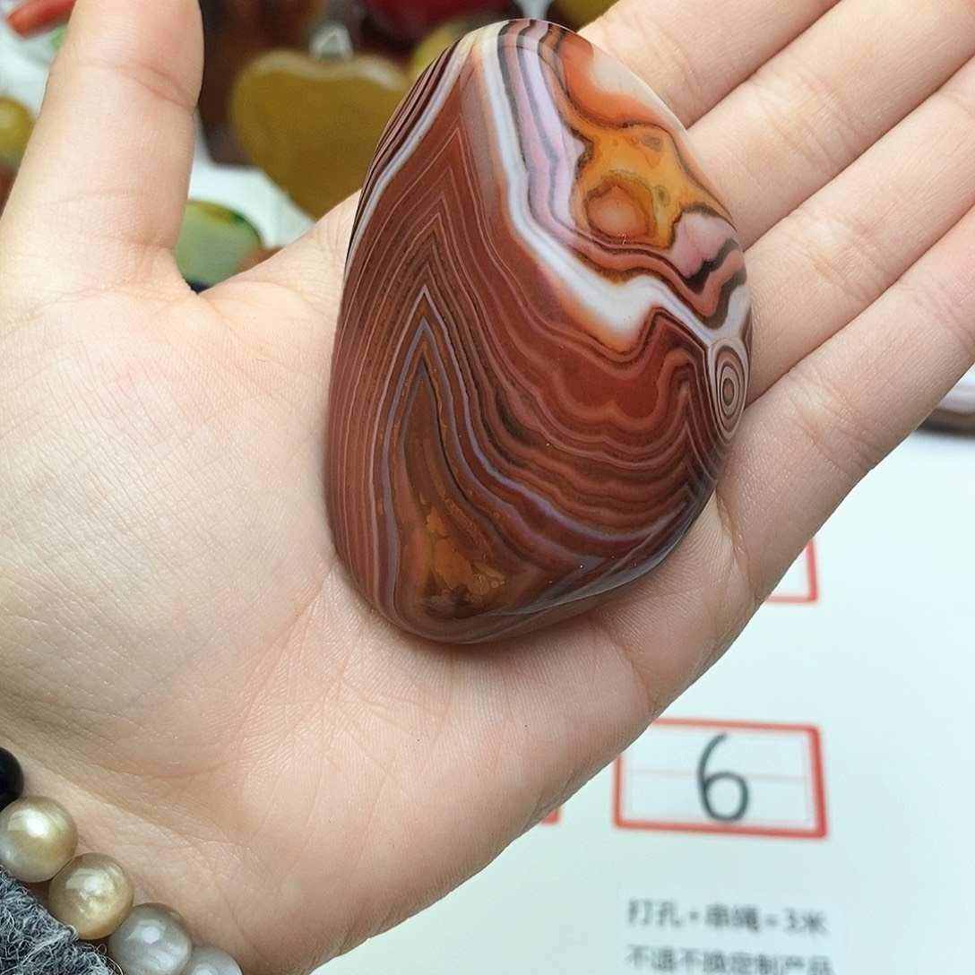 玛瑙/玉髓未镶嵌颈饰