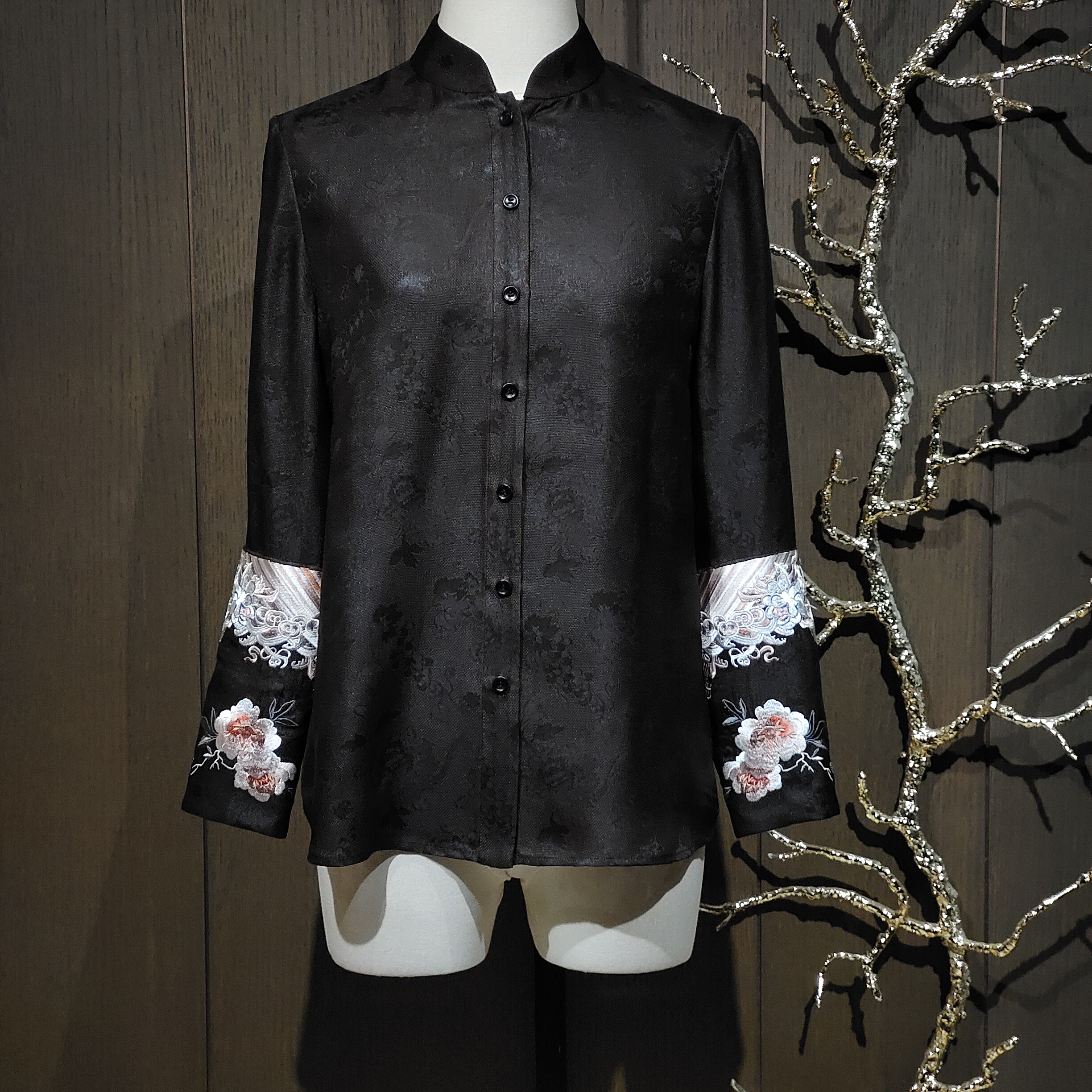 【蘭悦东方】国风中式高端香云纱 衬衫LY32170530-2831