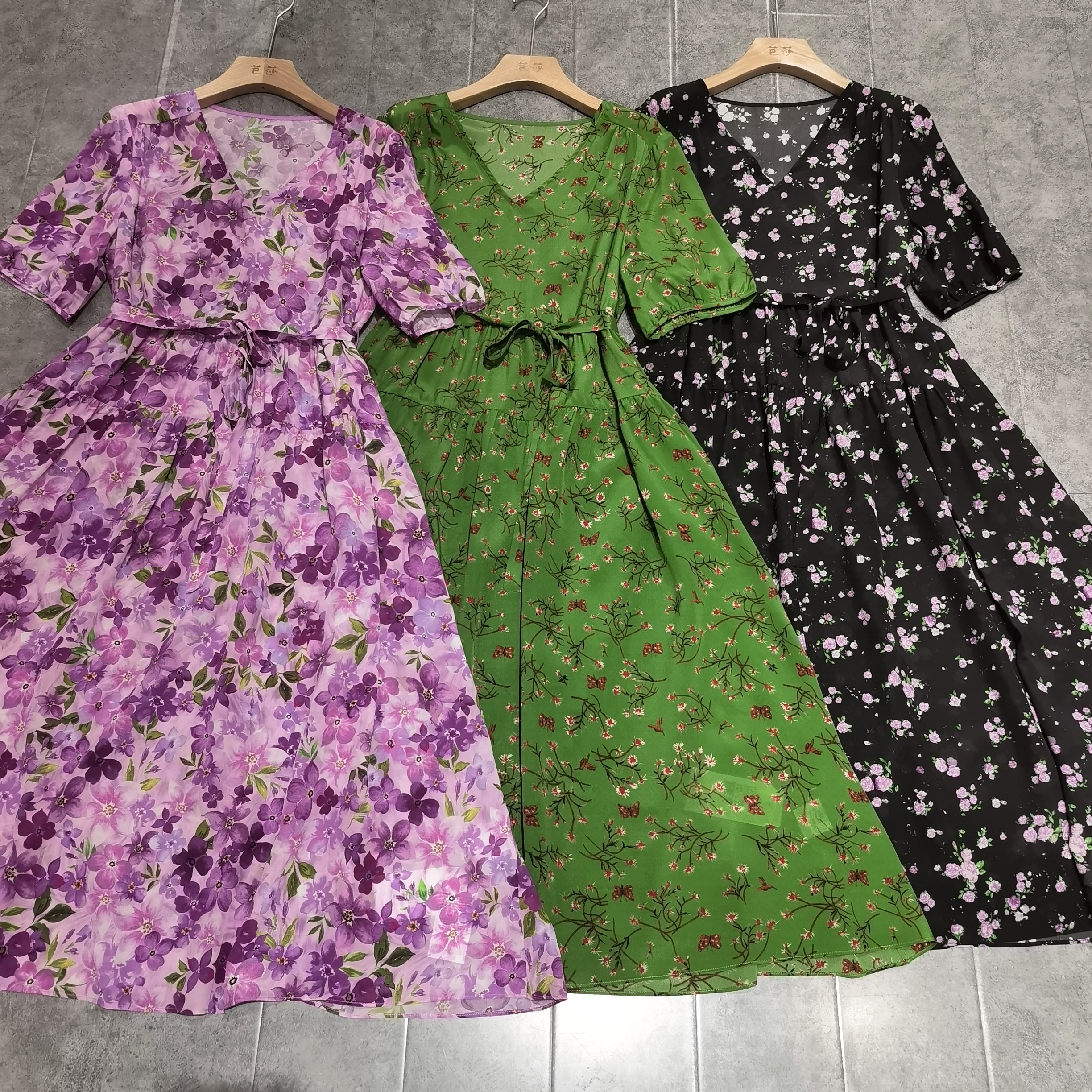 5002-2芭莎家桑蚕丝连衣裙