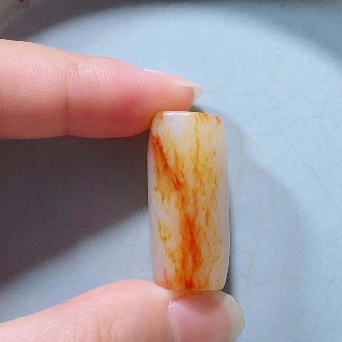 瓷片恭喜发财、平安喜乐