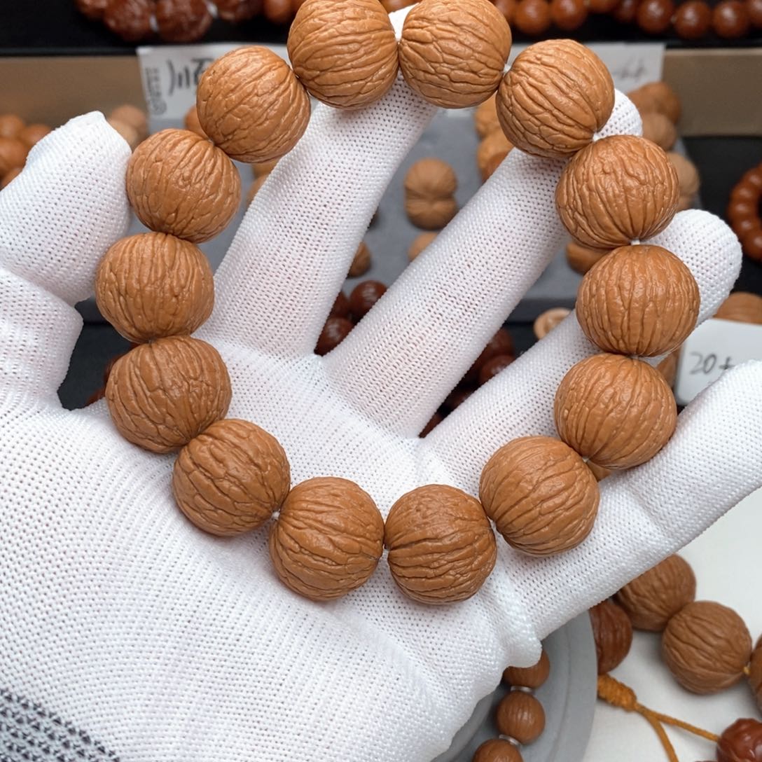 猴头核桃手串20➕凤羽