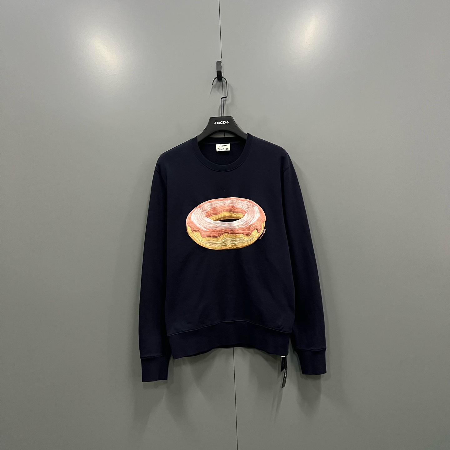 95新 maje jp1225 Acne Studios 甜甜圈印花卫衣 L码 019716