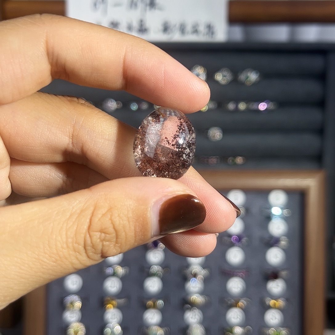 珠宝半成品银S925镶嵌紫晶