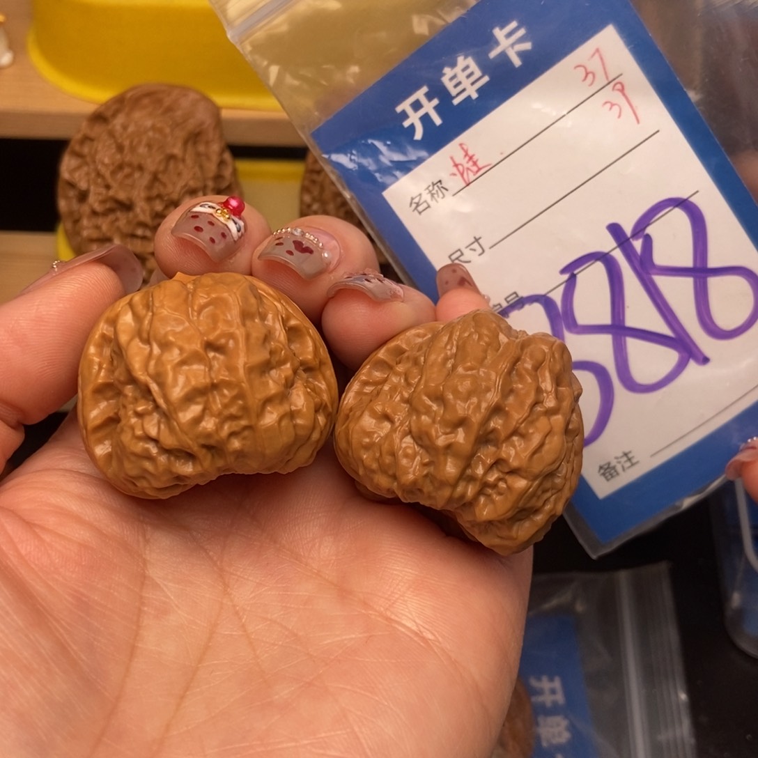 桃核吊坠核桃蛙蛙