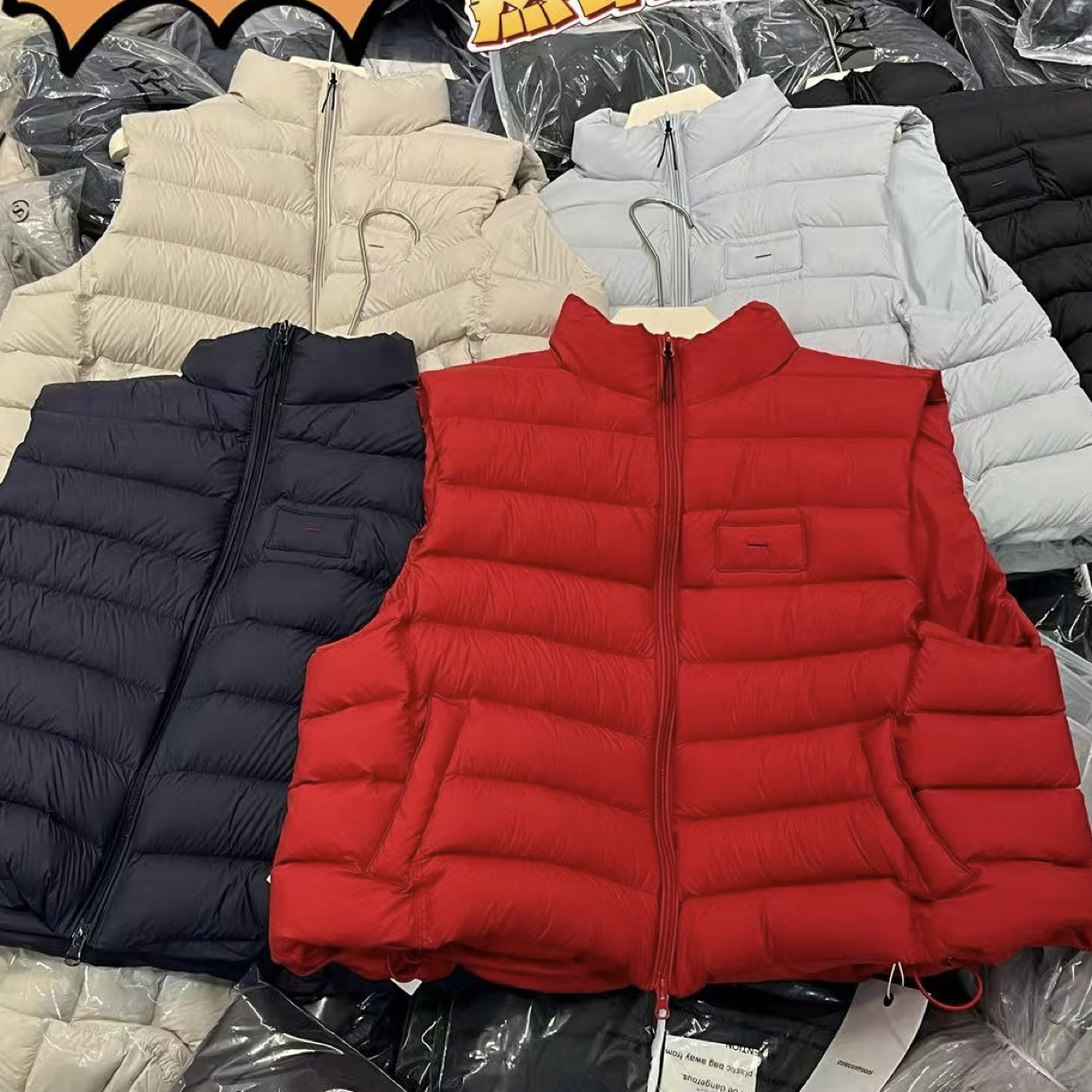 可爱风短款厚款立领肯豆风马甲