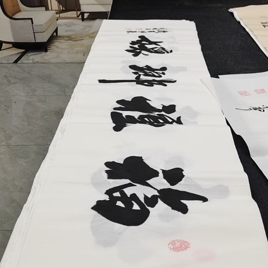 翰墨申国栋老师作品一副