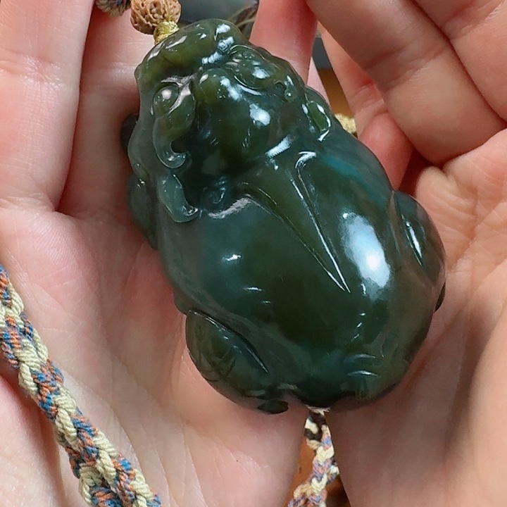 和田玉把件未镶嵌