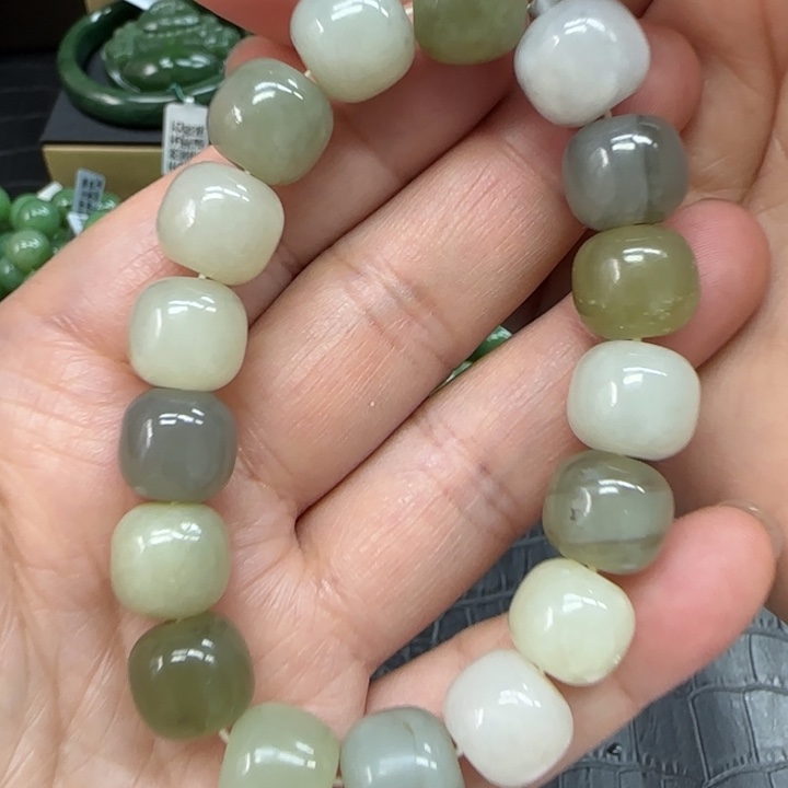 和田玉手链未镶嵌